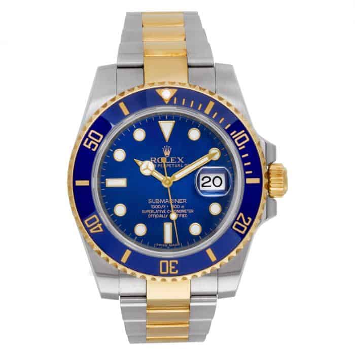 Rolex Submariner Date 18K/SS - Reference 116613 - 2019 - SOLD - Watch ...