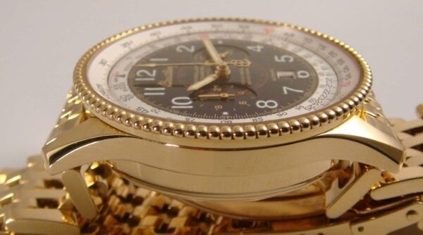 Breitling 18K Yellow Gold Montbrillant Navitimer 1903 100 ANS D AVIATION - LIMITED EDITION OF 100 PIECES WORLDWIDE