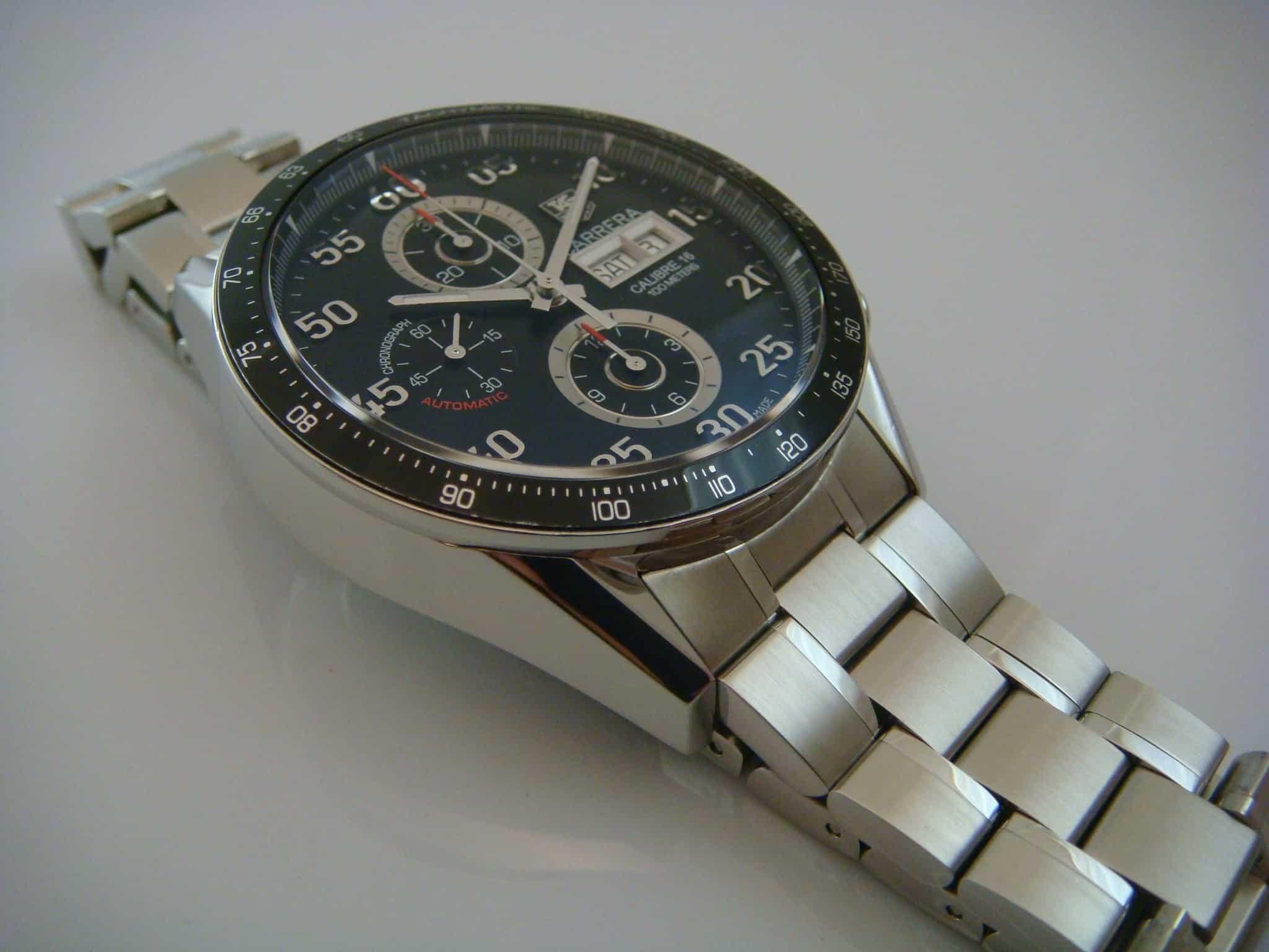 TAG Heuer Grand Carrera Chronograph CALIBRE 16 DAY DATE - SOLD - Watch  Seller