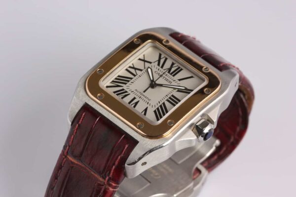 Cartier Santos 100 18K/SS Mid Size - Reference 2878 - SOLD