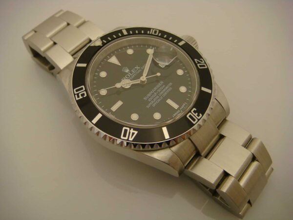 Rolex Submariner Date Reference 16610 SS - V Serial - ROLEX ROLEX ROLEX Engraved - SOLD