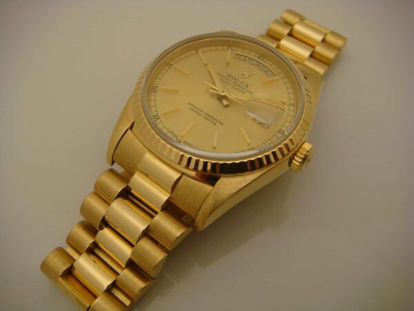 Rolex Day Date President 18K YG - Reference 18238 - L Serial - SOLD