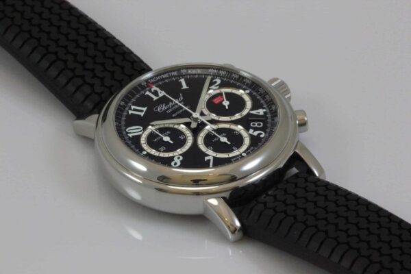 Chopard Mille Miglia Chronograph SS Reference 8331 Black Dial - SOLD