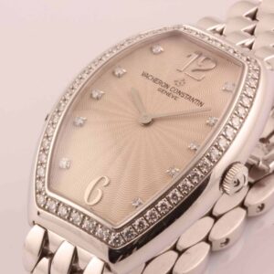 Vacheron Constantin Ladies Egerie 18k White Gold Diamond Set Bezel & Dial - Reference 25540 - SOLD