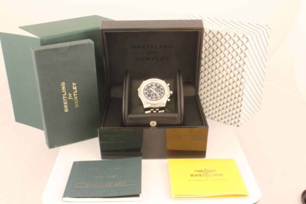Breitling Bentley GMT SS Chronograph - Reference A47362 - SOLD