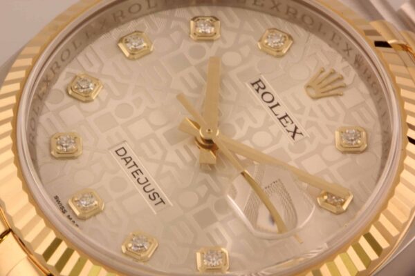 Rolex DateJust SS/18K Reference 116233 - Random Serial 2012 Diamond Rolex Raised Dial - SOLD