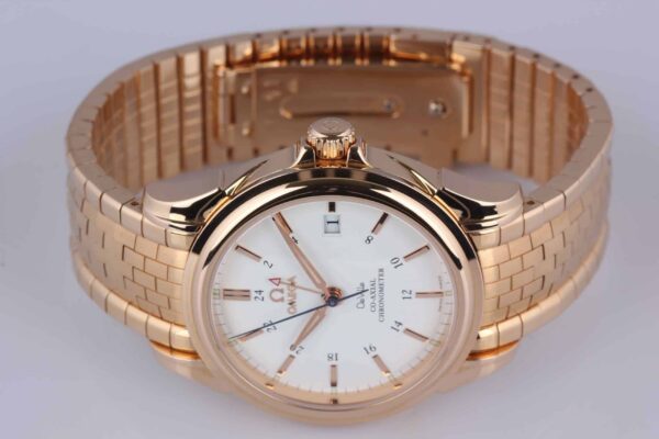 Omega De Ville Co-Axial GMT 18K Red Gold - Reference 4151.20.00 - SOLD
