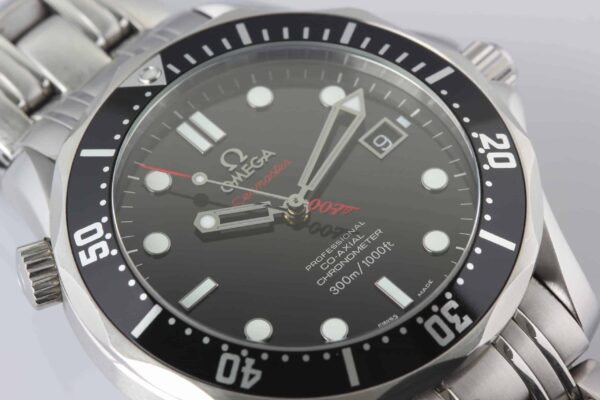 Omega Seamaster Chronometer Ltd Edt James Bond 007 - Black Dial - Reference 212.30.41.20.01.001 - SOLD