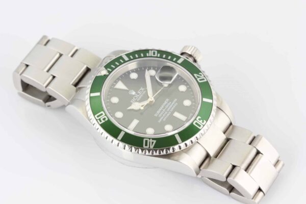 Rolex Submariner Date SS Anniversary Model Green Bezel - Reference 16610LV - SOLD