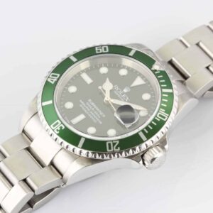 Rolex Submariner Date SS Anniversary Model Green Bezel - Reference 16610LV - SOLD