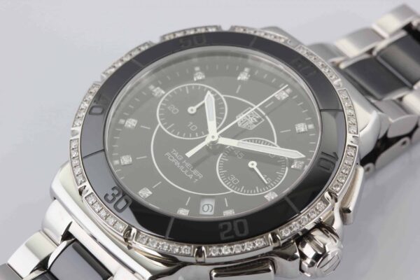 TAG Heuer Formula 1 Chronograph Diamond Dial & Bezel - Reference CAH1212 - SOLD