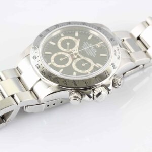 Rolex Daytona Zenith SS Black Dial - Reference 16520 - A Serial - SOLD