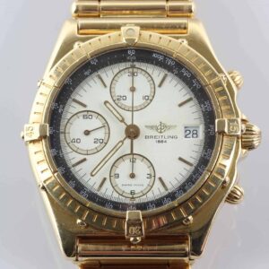Breitling 18k Yellow Gold Chronomat Chronograph - Reference K13047 - SOLD