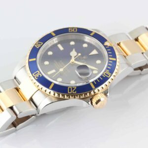 Rolex Submariner Reference 18k/SS Reference 16613 - M Serial Rolex Engraved - SOLD