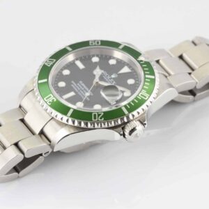 Rolex Submariner Date SS 50th Anniversary Model Green Bezel - Reference 16610LV - SOLD