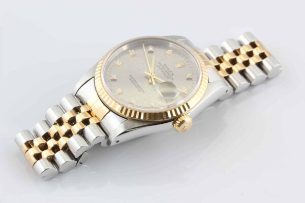 Rolex Datejust 18k SS - Reference 16233 Diamond Jubilee Dial - SOLD