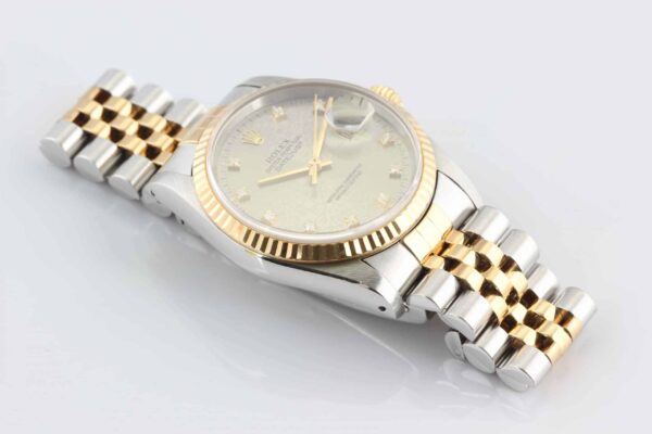 Rolex Datejust 18k SS - Reference 16233 Diamond Jubilee Dial - SOLD