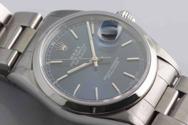 Rolex DateJust SS Blue Dial - Reference 16200 - SOLD