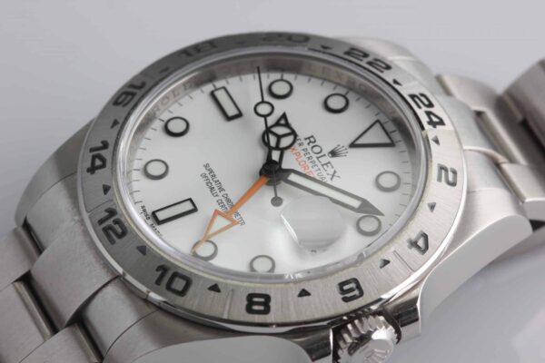 Rolex Explorer II SS 41mm White Dial - Reference 216570 - SOLD