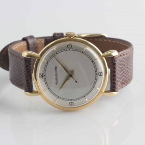 Jaeger LeCoultre 18k Yellow Gold Vintage Gents Dress Watch