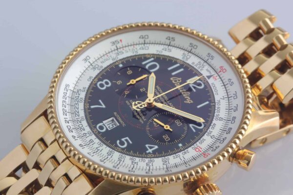 Breitling Montbrillant Navitimer 1903 18k Yellow Gold 100 ANS D AVIATION LTD EDITION 100 Pieces - Reference K35330 - POA