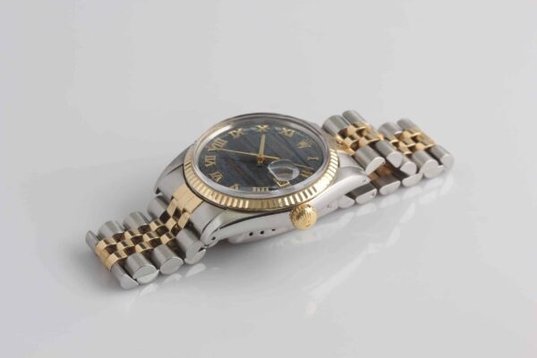 Rolex DateJust 18K/SS Rare Rolex Stone Dial - Reference 16013 - SOLD