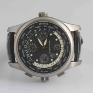 Girard Perregaux World Time Chronograph Titanium - Reference 4980 - SOLD