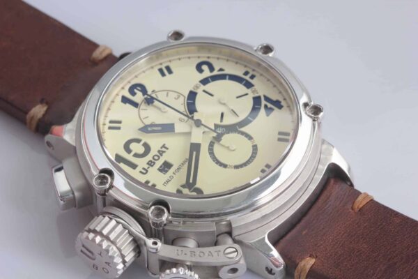 U-Boat Chimera 48 Chronograph 925 Silver Limited Edition - Reference 7107 - SOLD