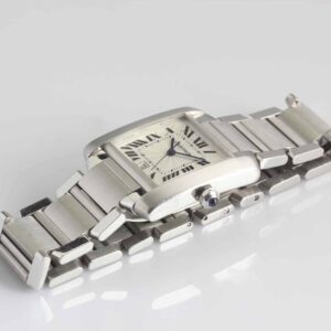 Cartier Large Lady Tank Francaise SS Automatic - Reference 2302 - SOLD
