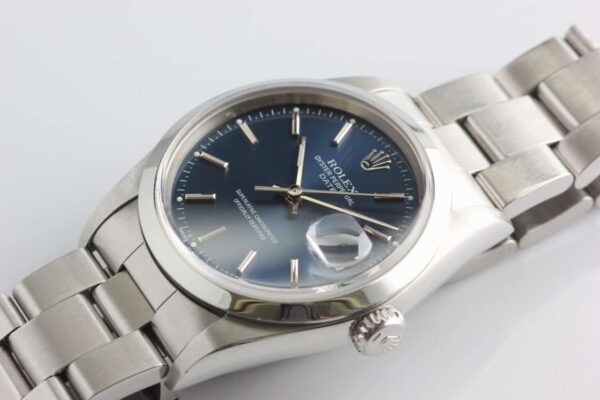 Rolex DateJust 34mm SS Navy Dial - Reference 15200 - SOLD