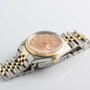 Rolex DateJust 34mm 18K/SS Pink Diamond Dial - Reference 1505 - SOLD