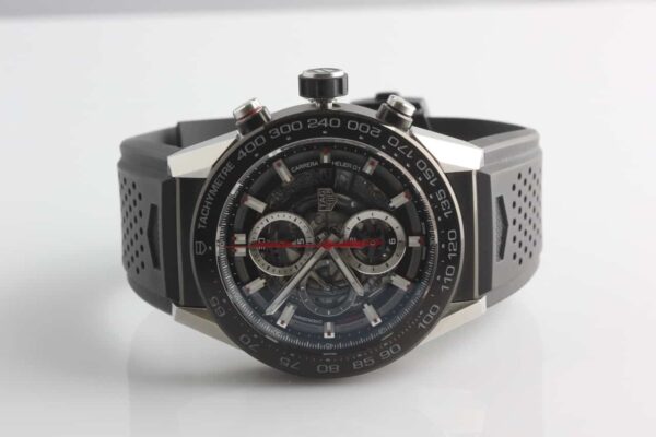 TAG Heuer Carrera Calibre 01 Chronograph Skeleton Dial - Reference CAR2A1Z.FT6044 - SOLD