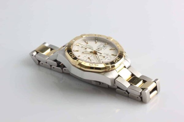 TAG Heuer Aquaracer Automatic Chronograph 18K/SS - Reference CAY2121 - SOLD