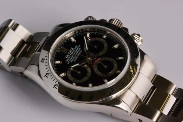 Rolex Daytona Chronograph Black Dial - Reference 116520 - SOLD