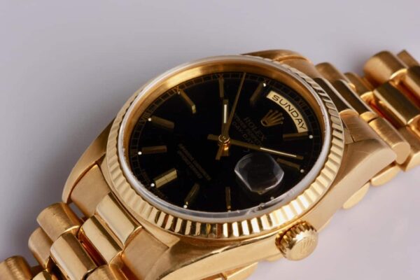 Rolex Day Date President Black Dial - Reference 18238 - SOLD