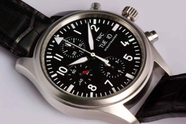 IWC Schaffhausen Pilot Chronograph - Reference 3717 - SOLD