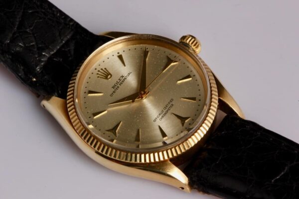 Rolex Yellow Gold Oyster Perpetual Vintage Dress Watch - Reference 6567