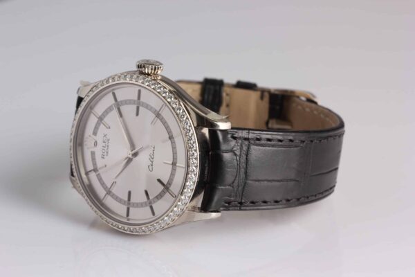 Rolex Cellini 18K White Gold Diamond Dial - Reference 50709 - SOLD