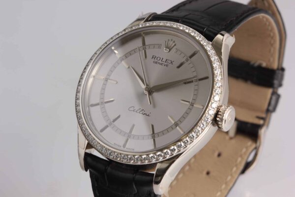 Rolex Cellini 18K White Gold Diamond Dial - Reference 50709 - SOLD