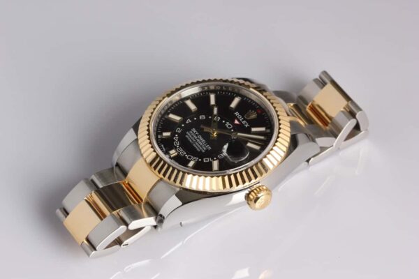 Rolex Skydweller 18K/SS Black Dial - Reference 326933 NEW