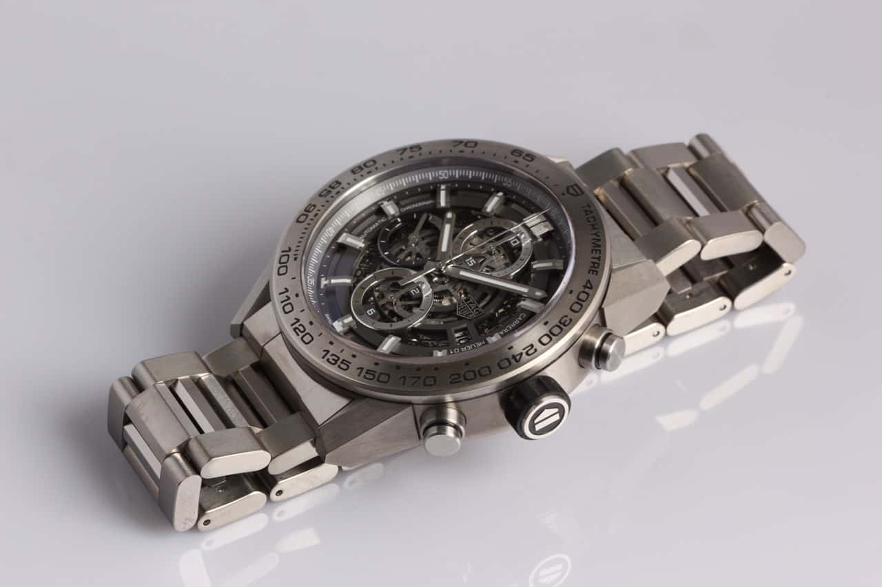 TAG Heuer Carrera 01 Skeleton Dial Titanium - Reference CAR2A8A - SOLD -  Watch Seller