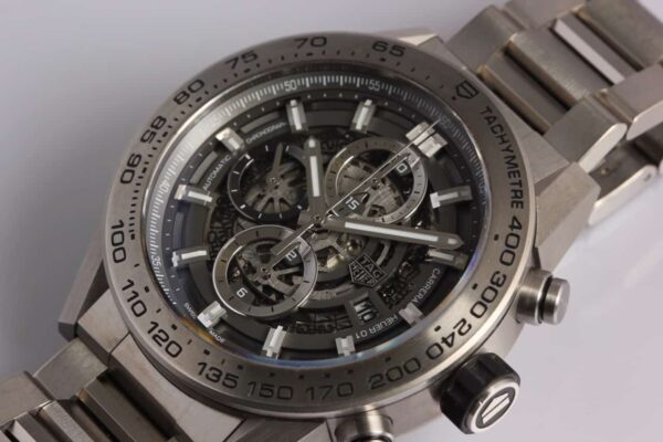 TAG Heuer Carrera 01 Skeleton Dial Titanium - Reference CAR2A8A - SOLD